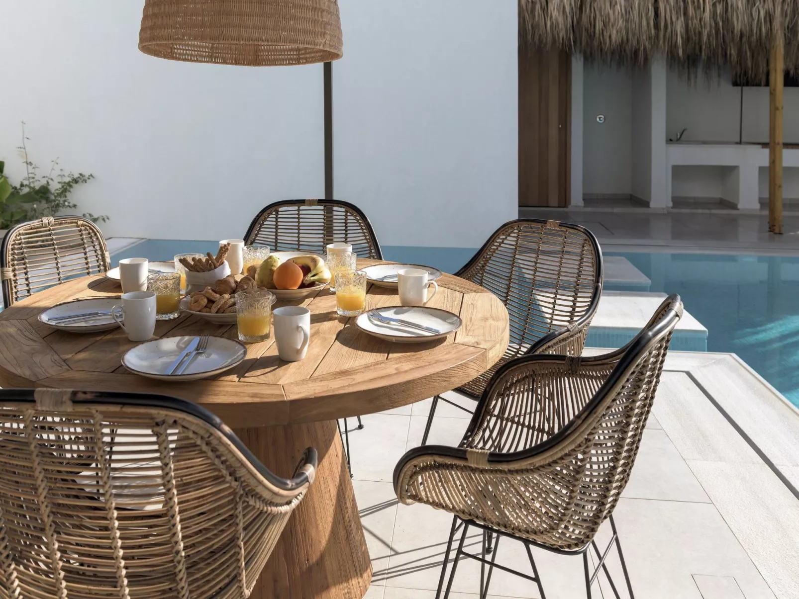 Ferienvilla Adam mit Pool-Buiten