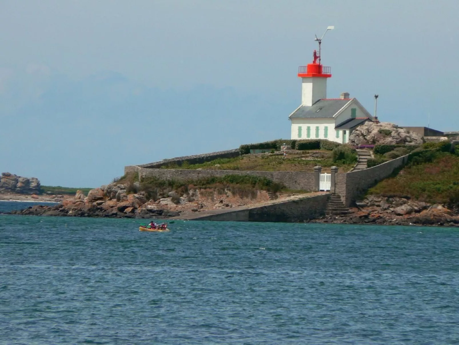 Küstennahes, bretonisches Ferienhaus mit Kamin-Buiten
