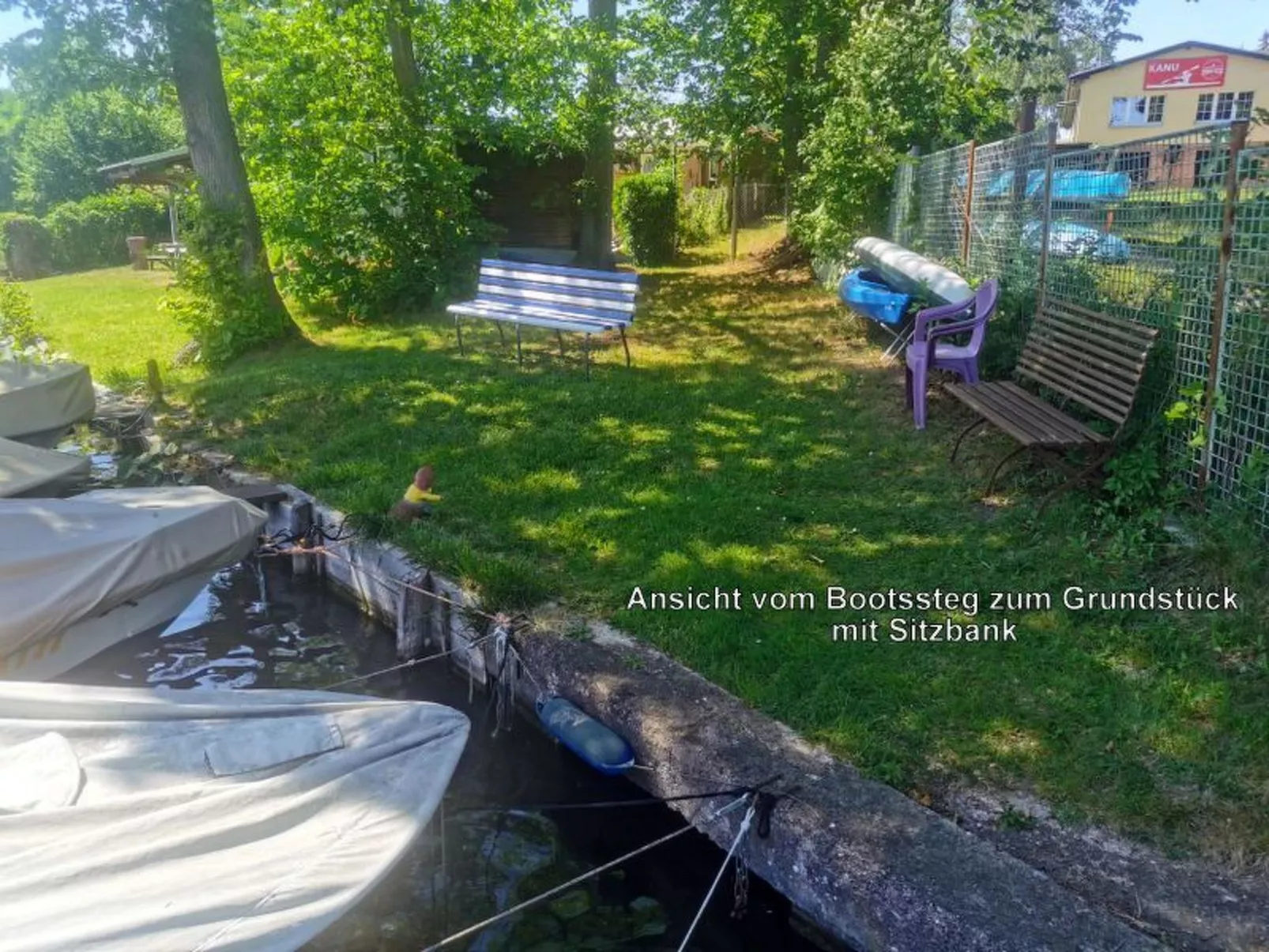 In Müggelheim mit eigener Terrasse-Buiten