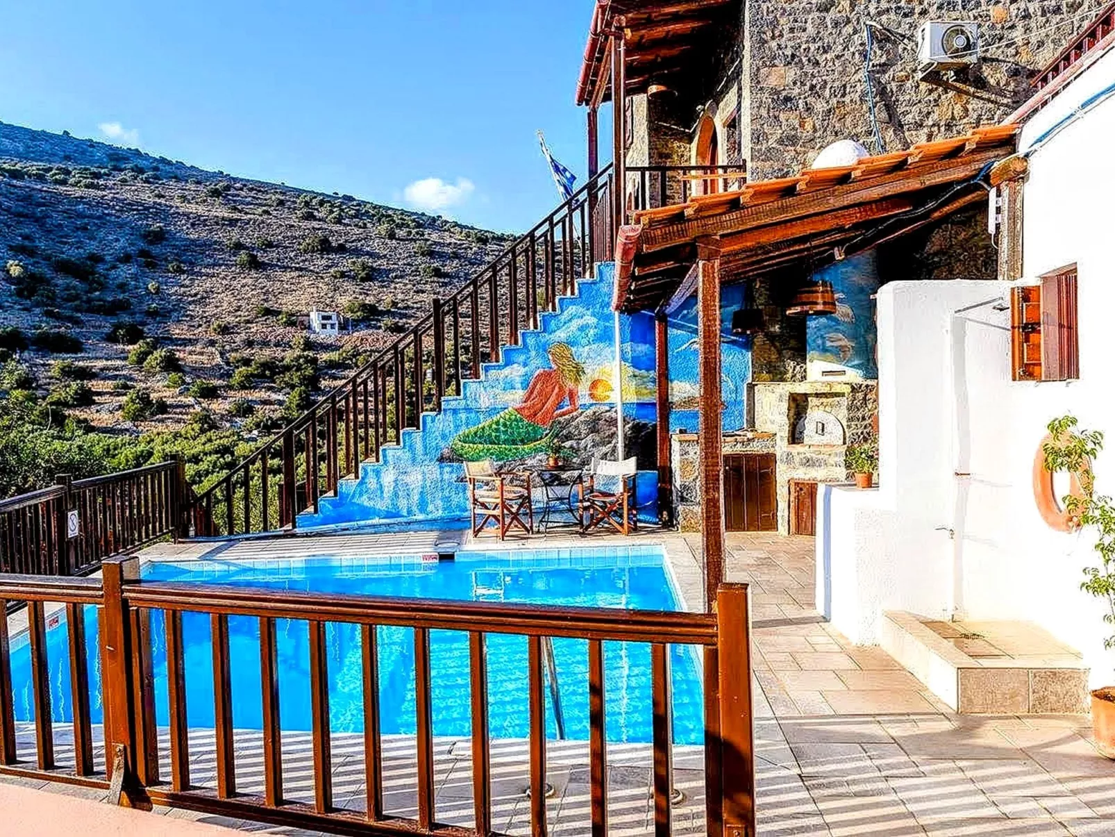 Kretisches Steinhaus mit Gemeinschaftspool-Image-tags.info