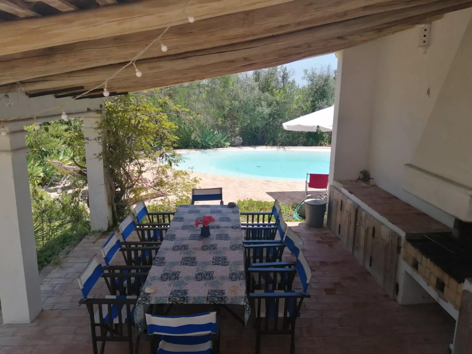 "Quinta do Sol" mit Kamin-Buiten