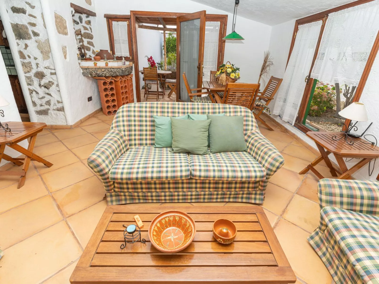 Finca "Casa Verde" mit Garten, Terrasse und Grill-Binnen