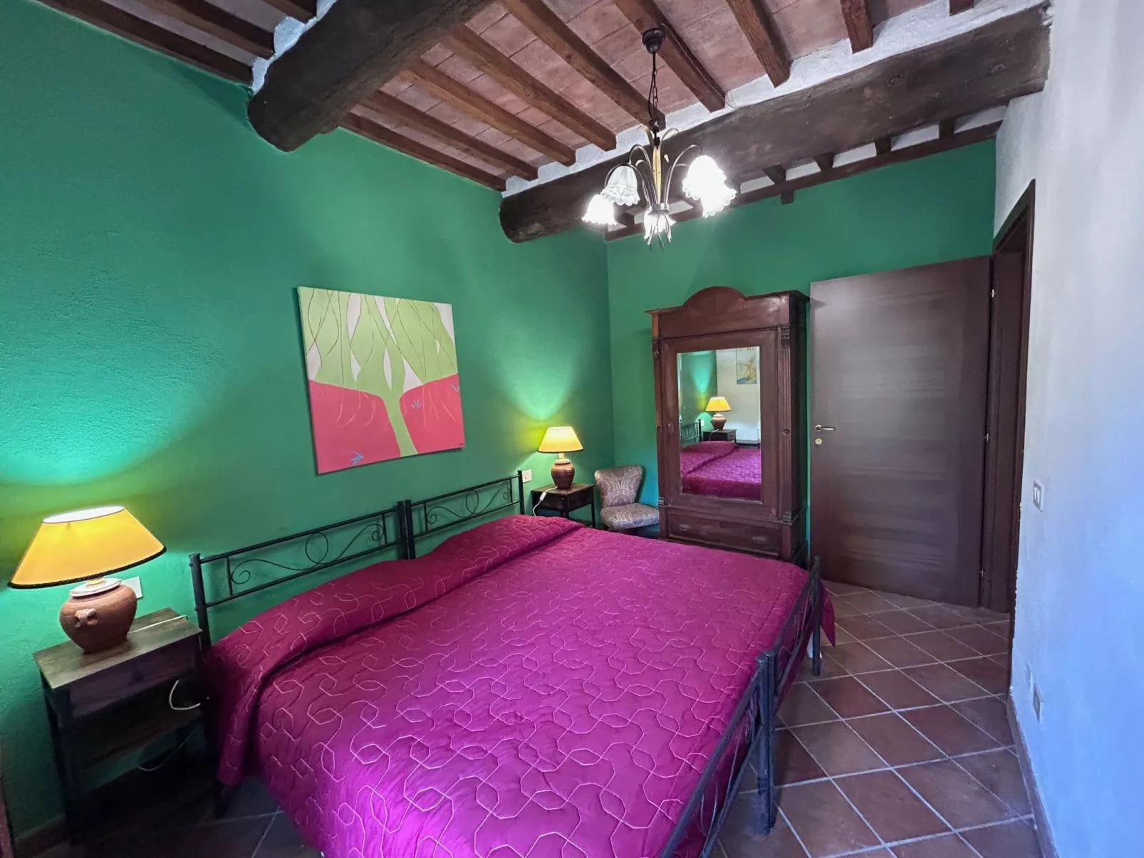 Bauernhaus mit Schwimmbad -Klimaanlage-Binnen