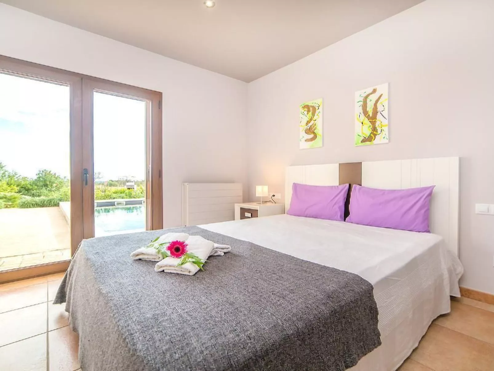 Tolles Ferienhaus in Campos mit Großem Pool-Binnen