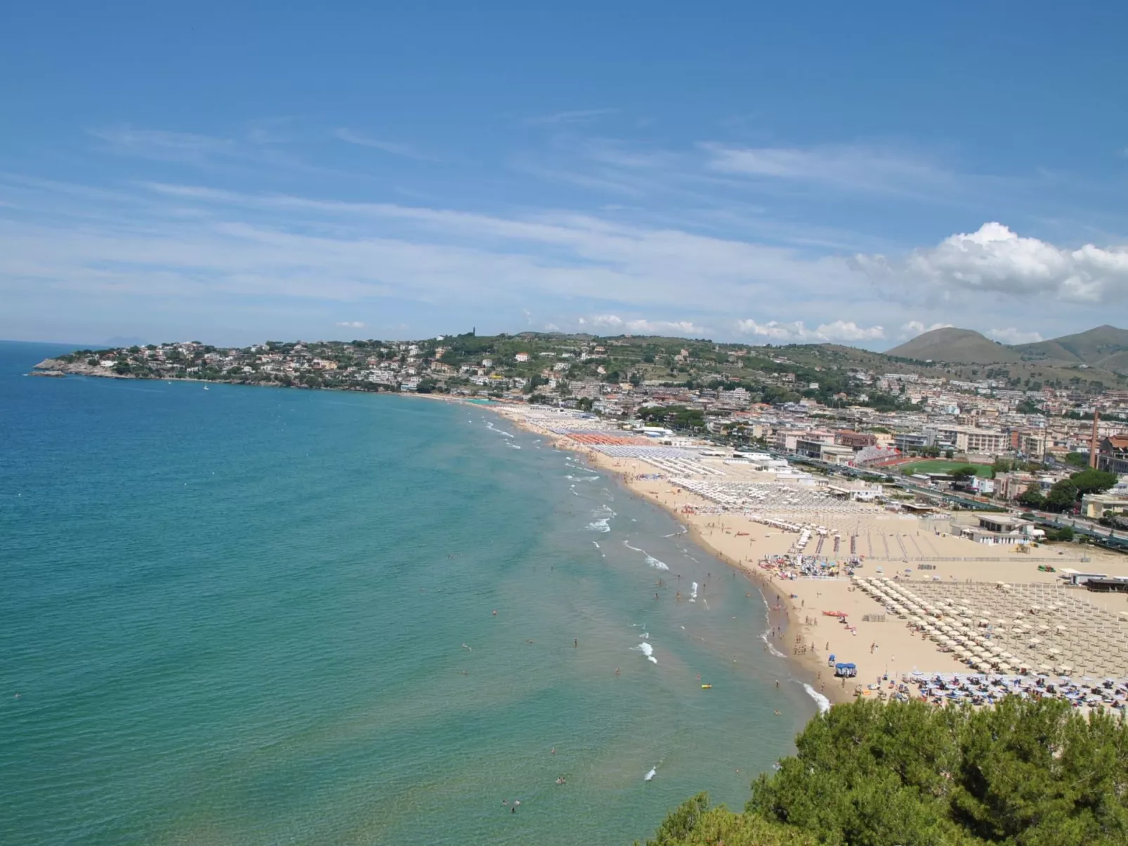 Domhaus mit Blick auf den Golf von Gaeta-Buiten