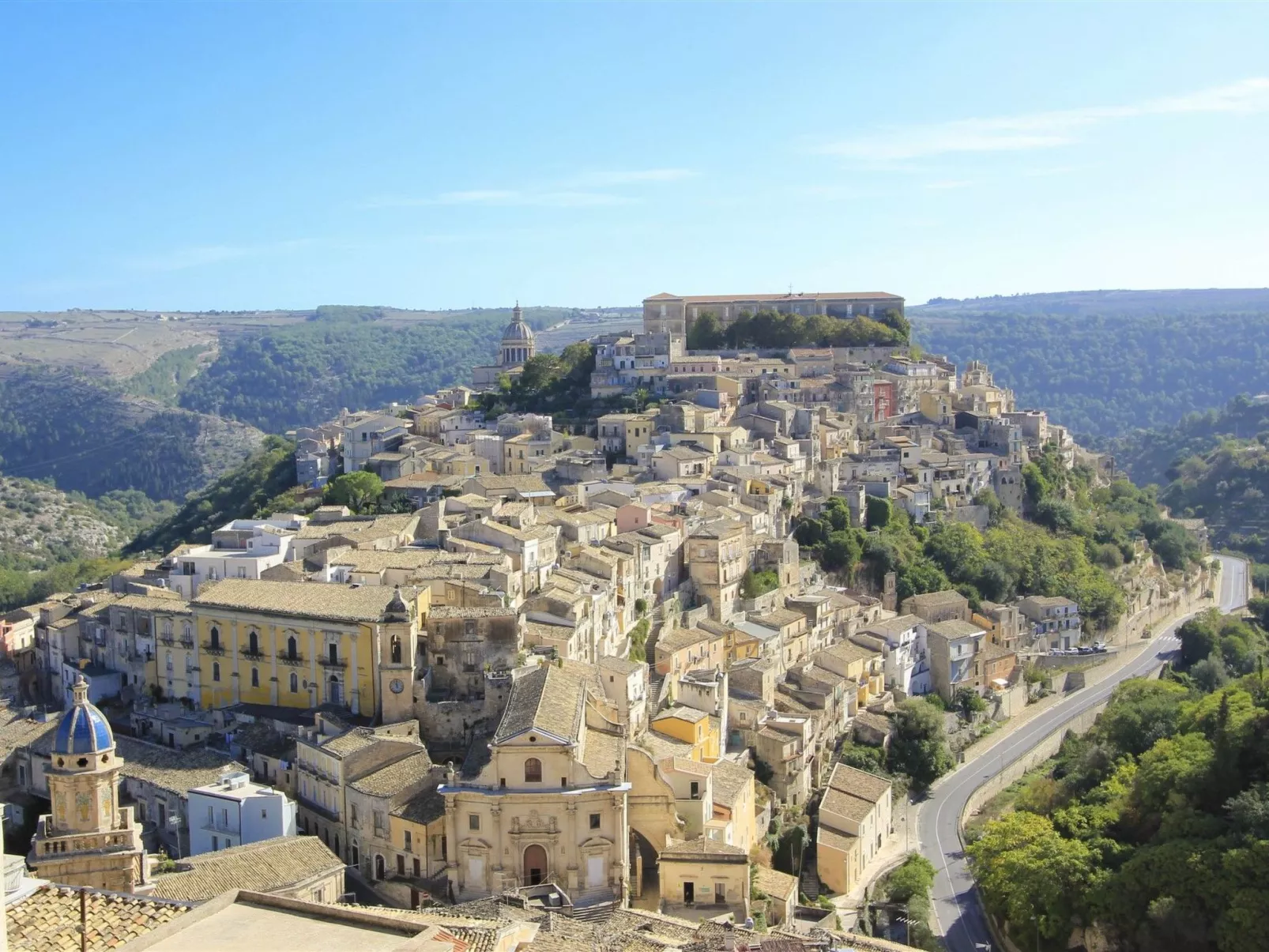 Raffo, Wohnung mit Aussicht in Ragusa Ibla-Buiten