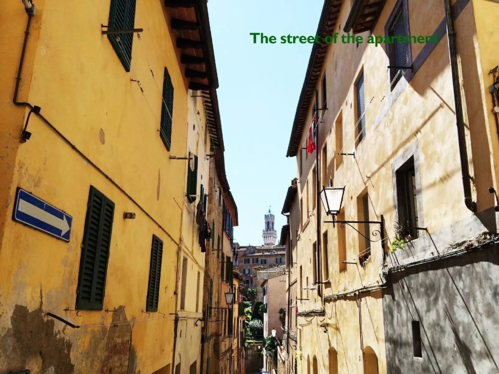 City center flat-Buiten