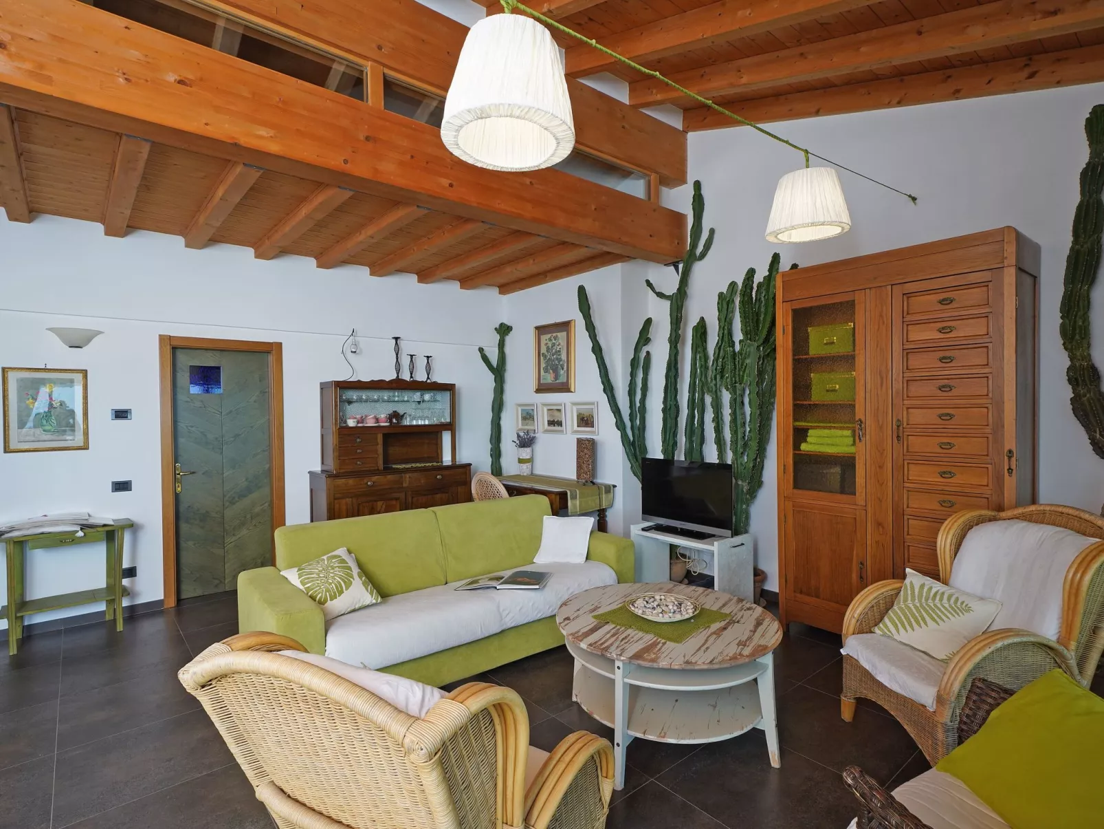 Wohnung mit Blick auf den Gardasee-Binnen