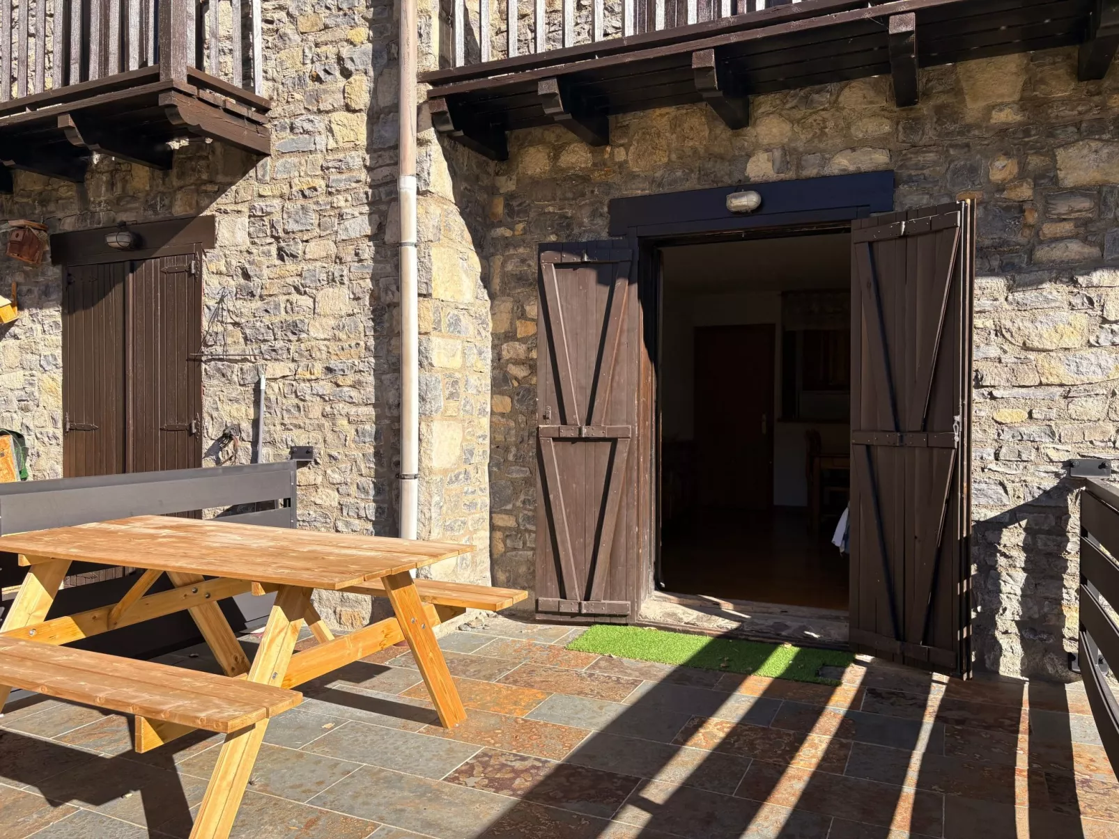 Wohnung mit Terrasse und Garten Besiberri 1 Vall de Boí - Buiten