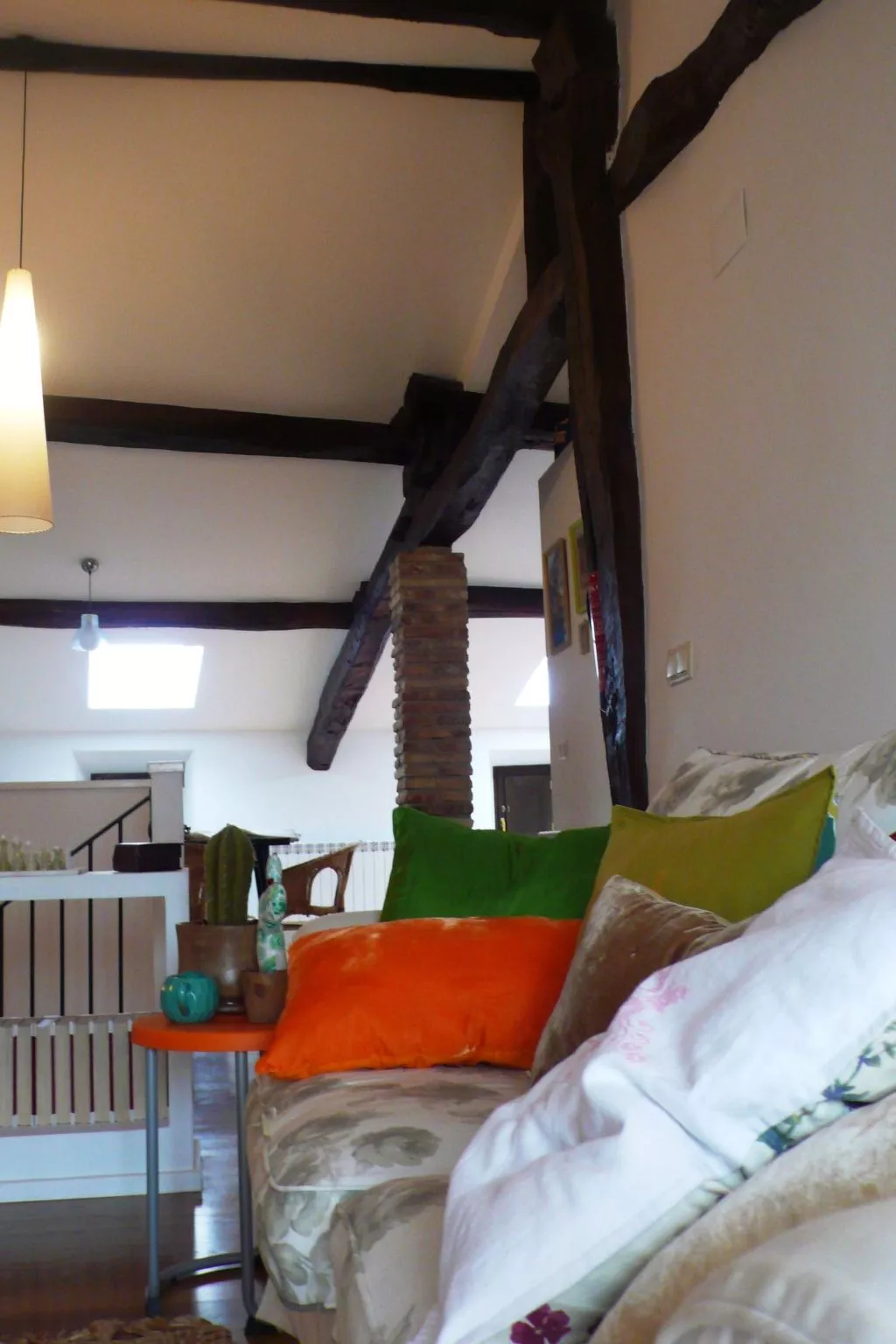 In einem kleinem Dorf nah dem Jakobweg-Binnen