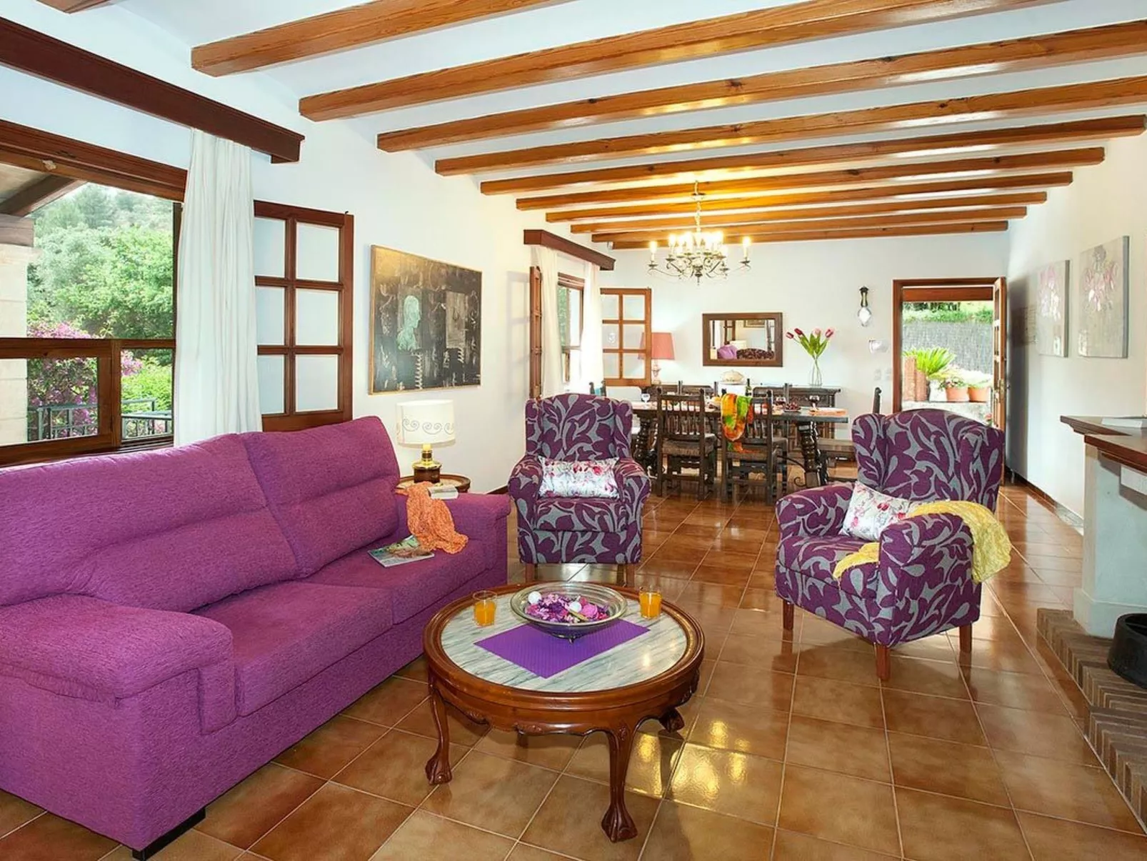 Villa 800 m vom Zentrum von Pollença entfernt-Binnen