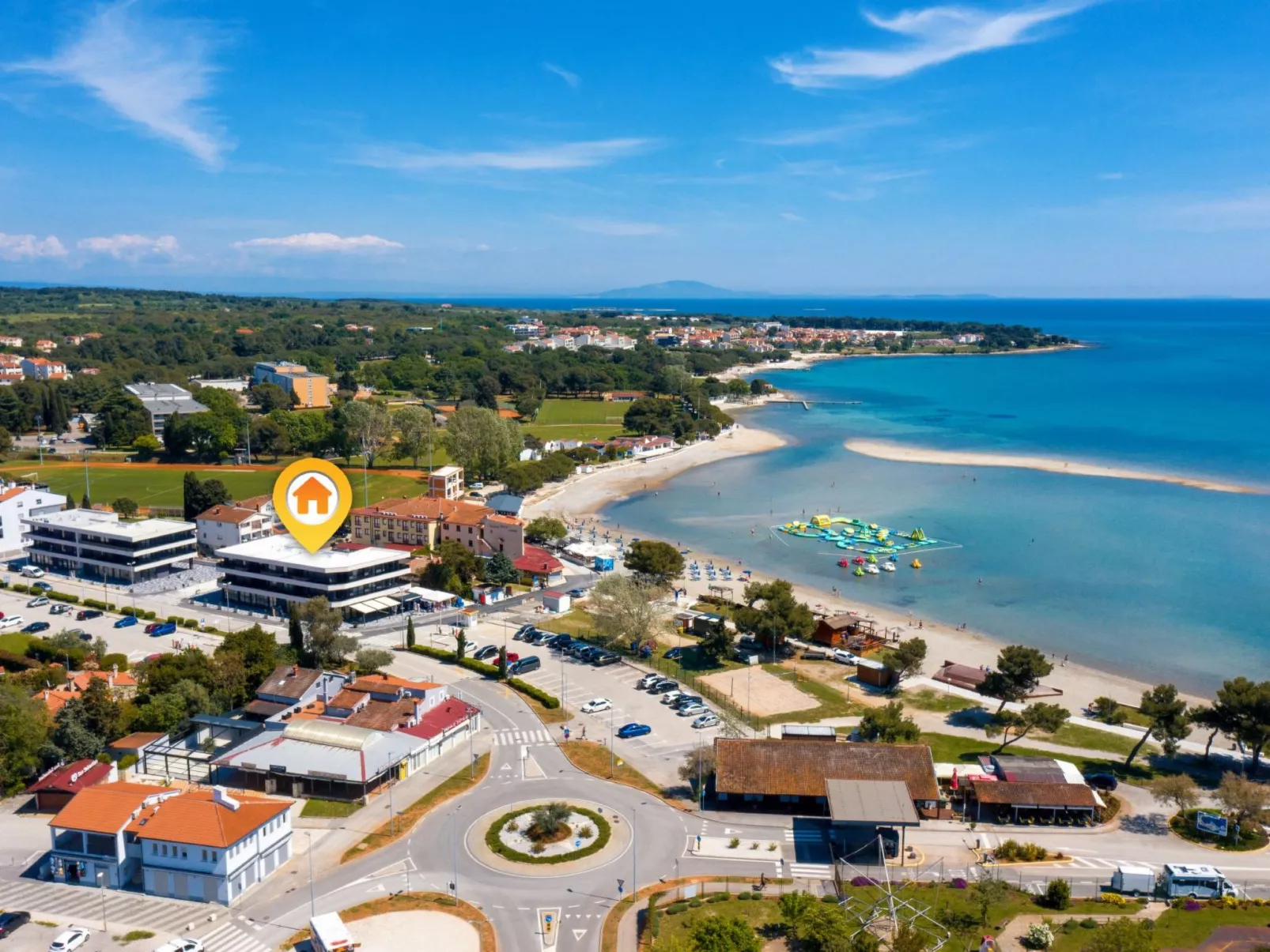 "A'more Bijeca" direkt am Strand-Buiten