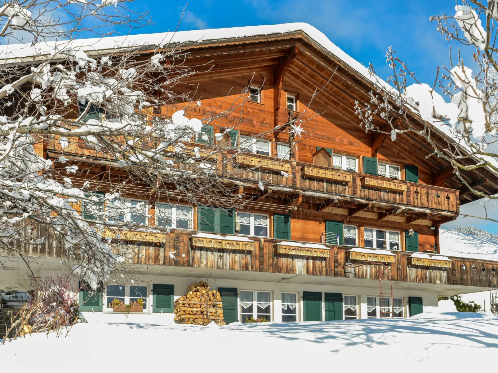 Chalet Burgstein, Studio Alpenrose-Buiten