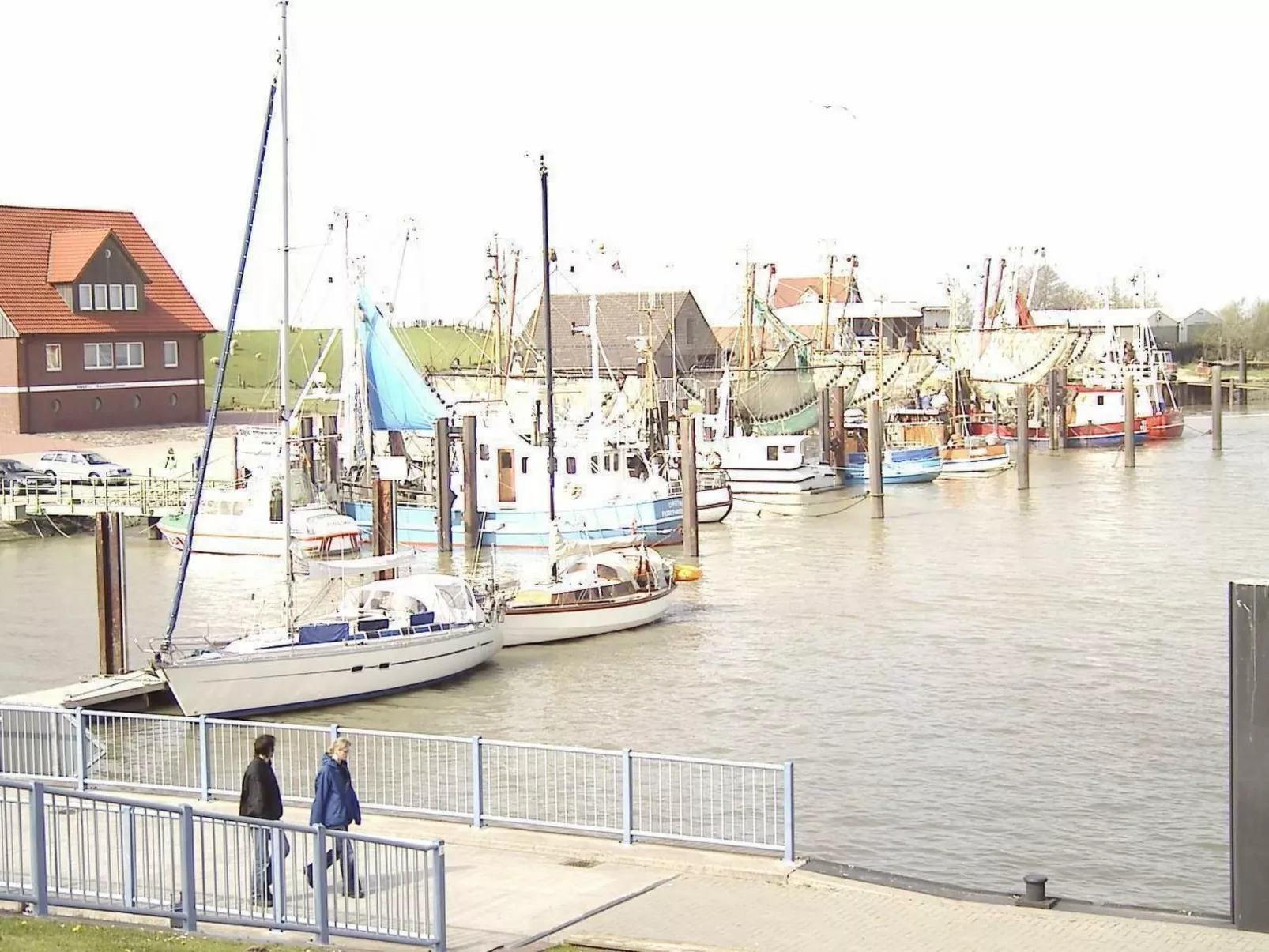 In Burhave mit Terrasse und Grill-Buiten