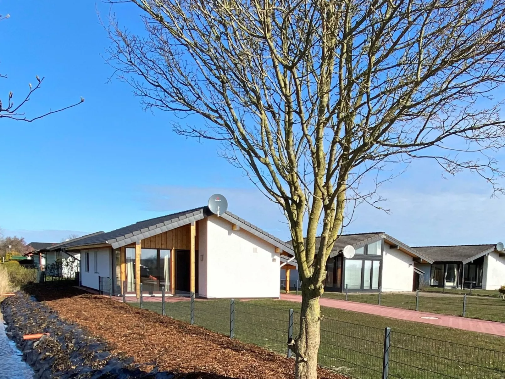 K18 Ferienhaus mit Wiesenblick in Eckwarderhörne-Buiten