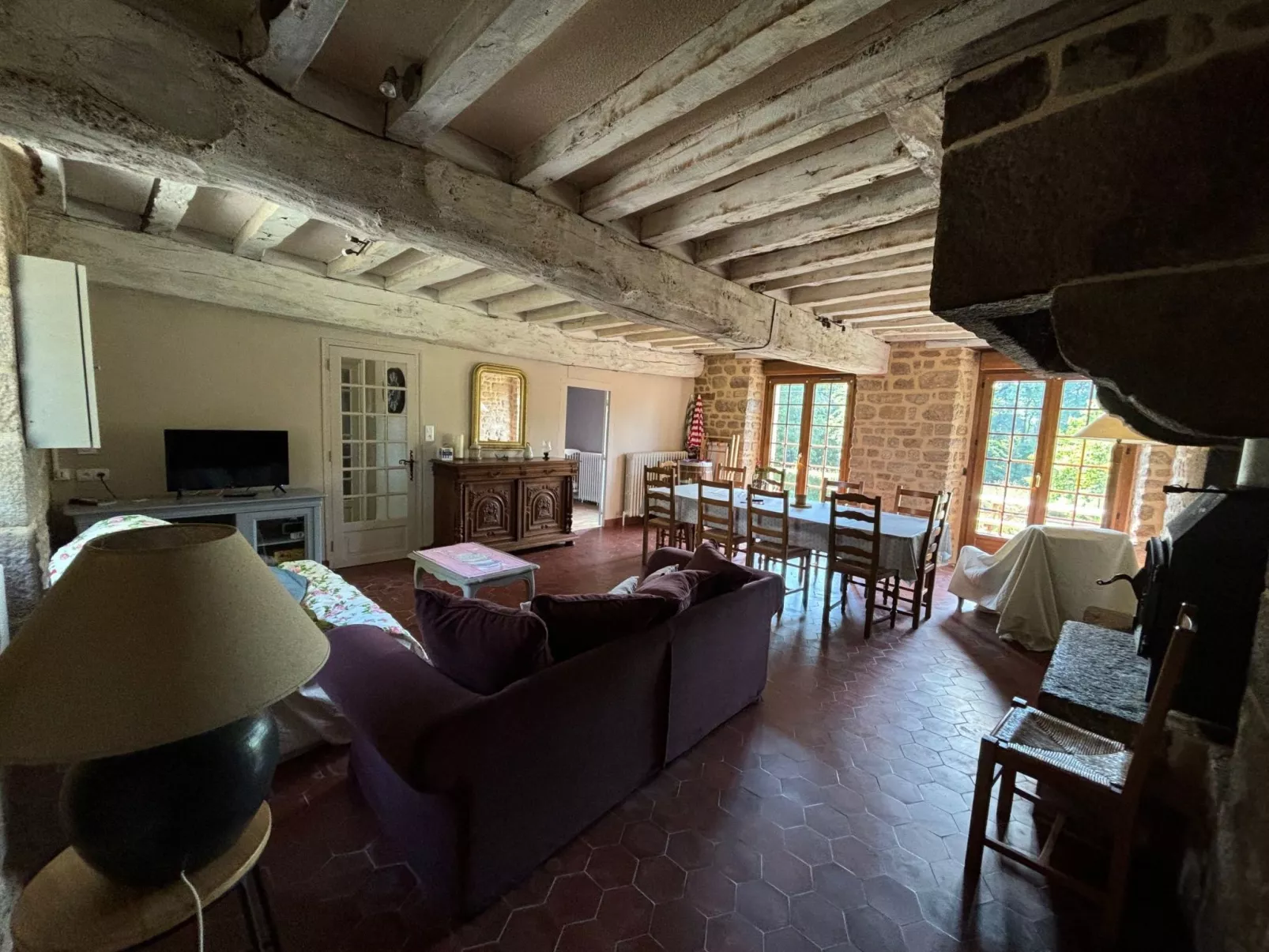 Maison du Lapin (Haus des Kaninchens) in Saint-Étienne-en-Coglès-Binnen