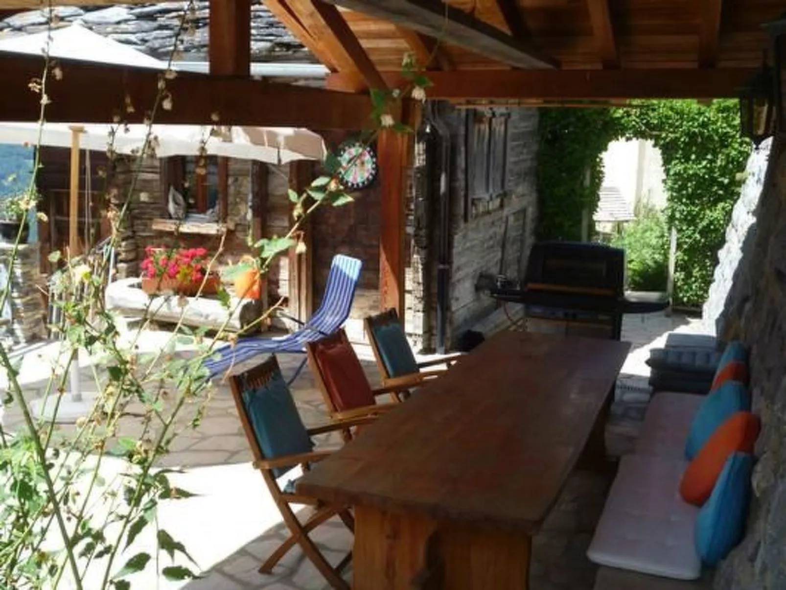 "Sunny duplex" mit Sauna - Buiten