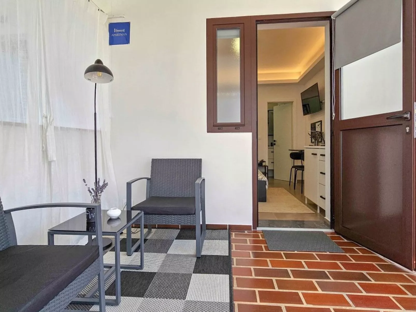 Wohnung "Benjamin 2" direkt am Strand-Binnen