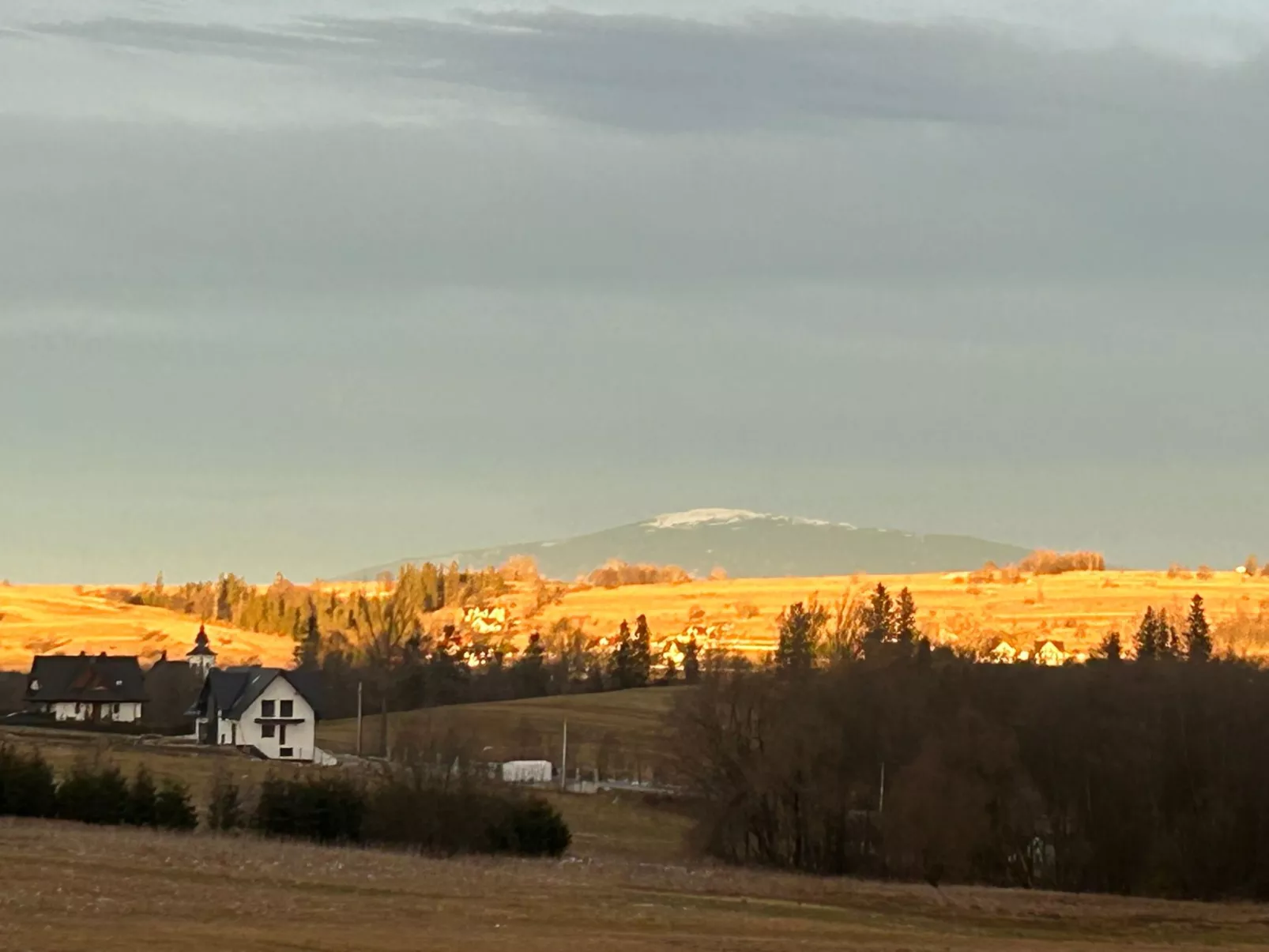 Krokus Tal Dorf unter der Tatra-Buiten