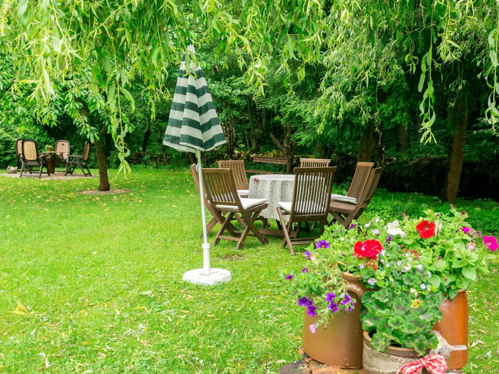 In Walkenried mit Gepflegtem Garten-Buiten