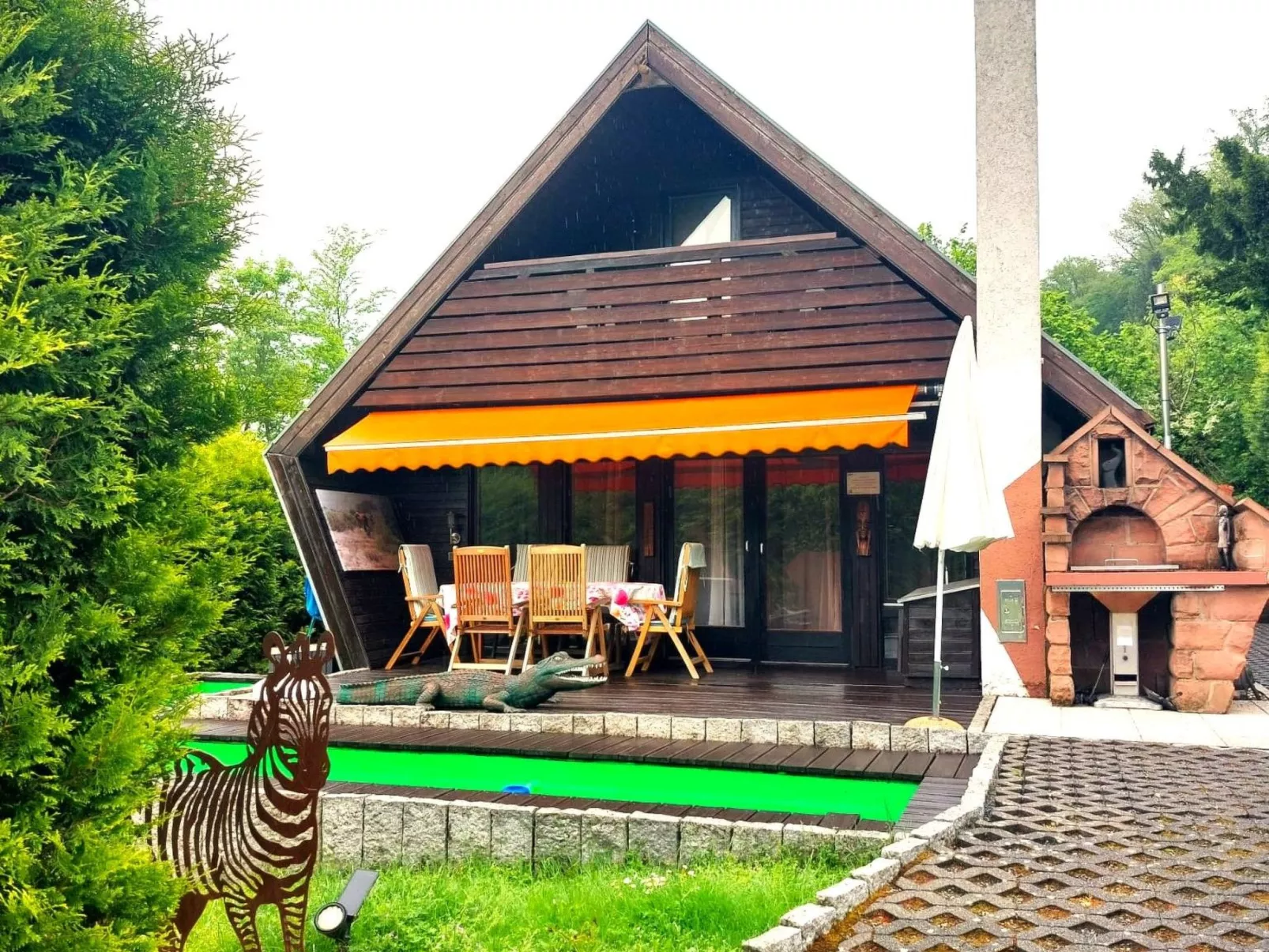 In Kuhklingen mit Großer Terrasse-Buiten