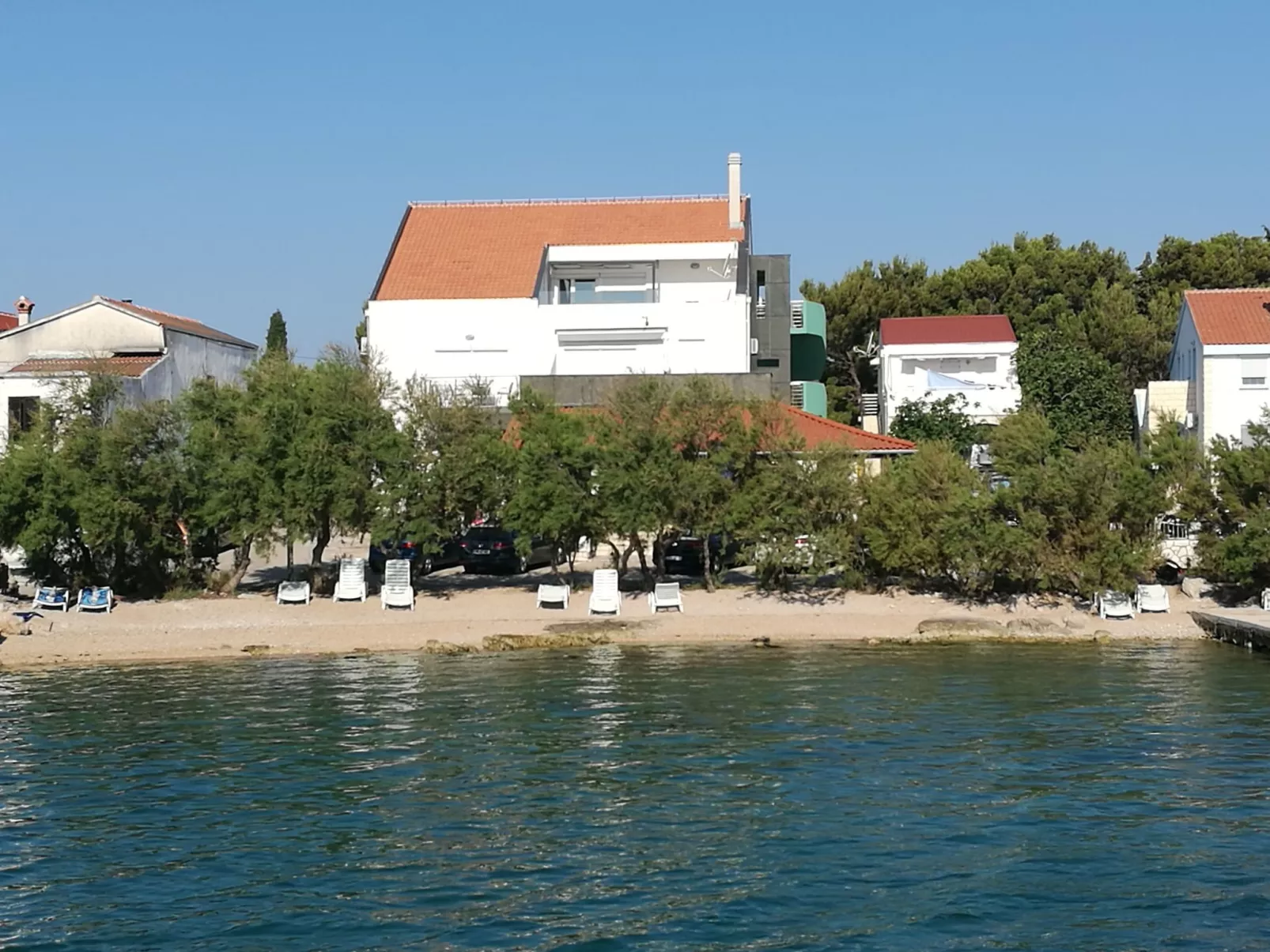 Studio in Strandnähe-Buiten