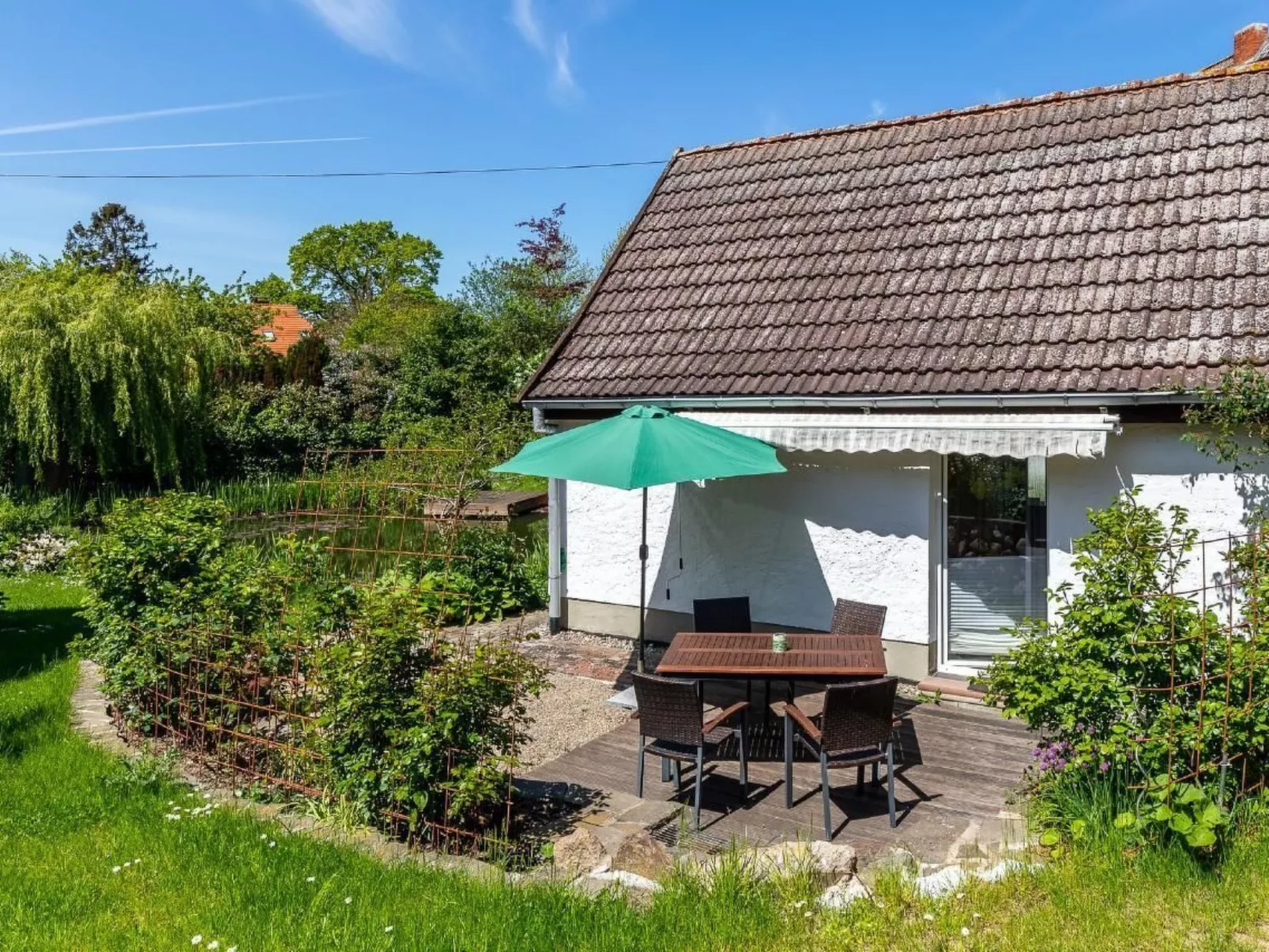 Teichblick in Klütz-Buiten