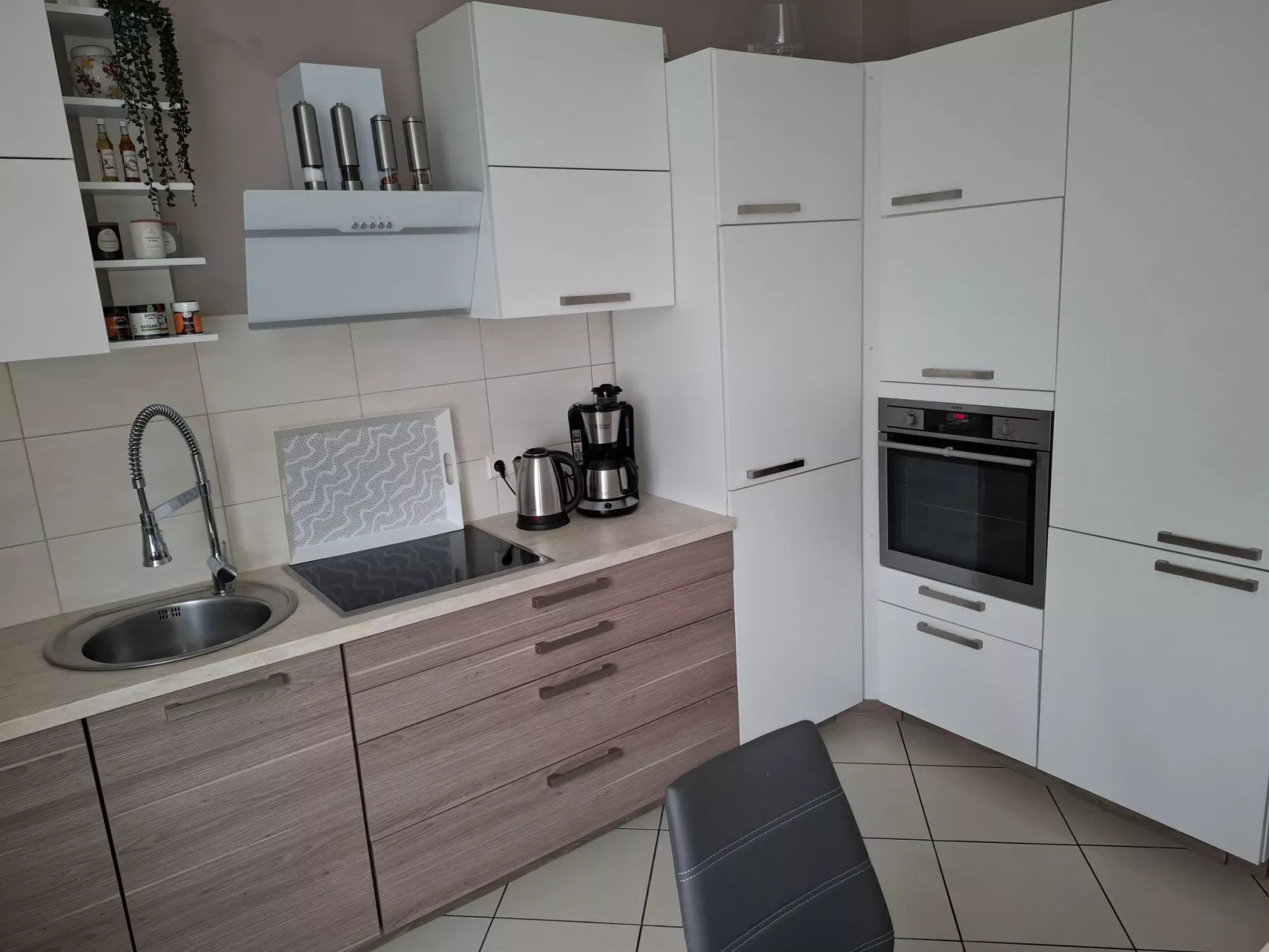 Private Ferienwohnung in Nordenham, großer Balkon-Binnen