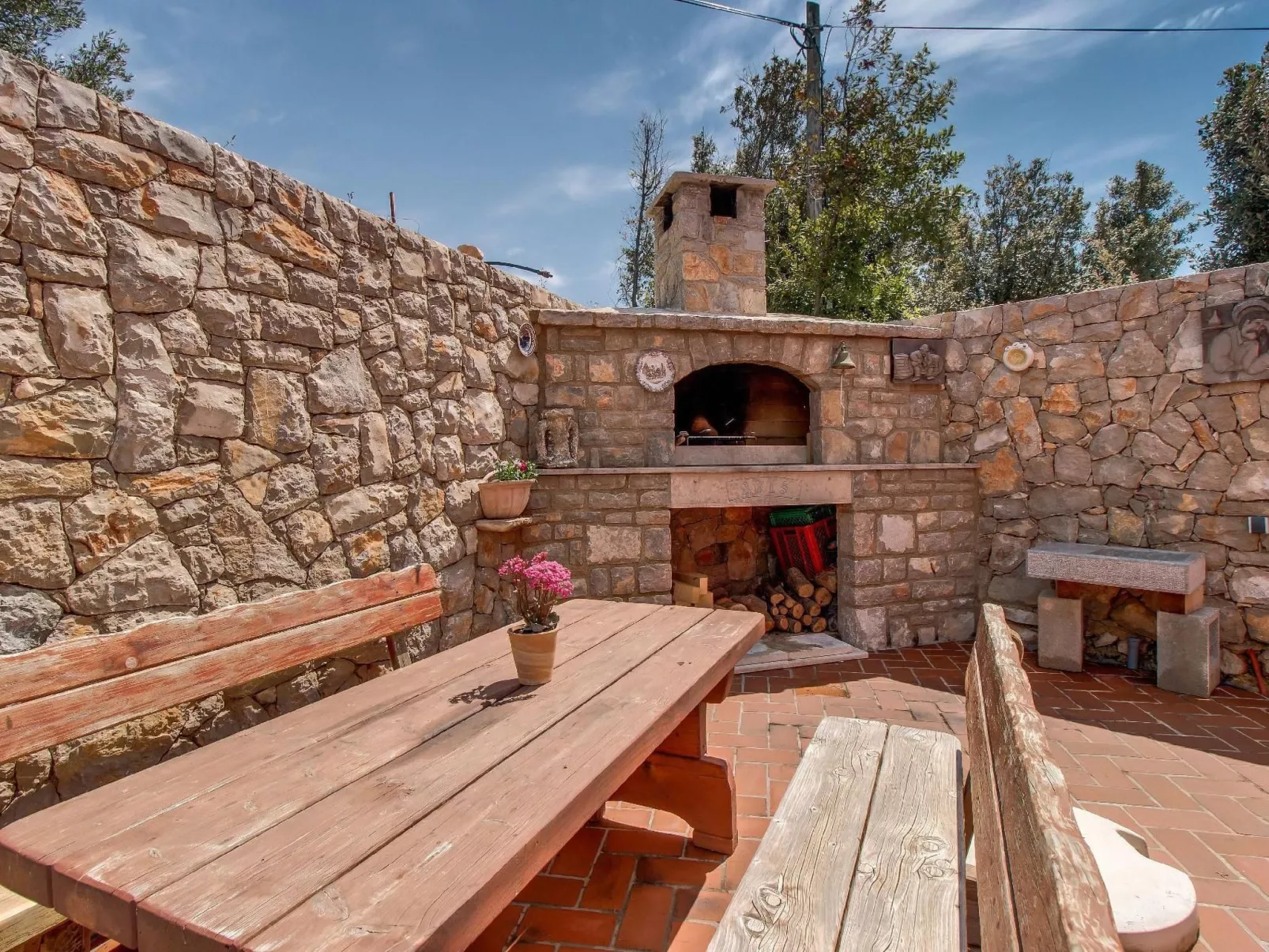 Appartement Casper mit Terrasse, Garten und Grill-Buiten