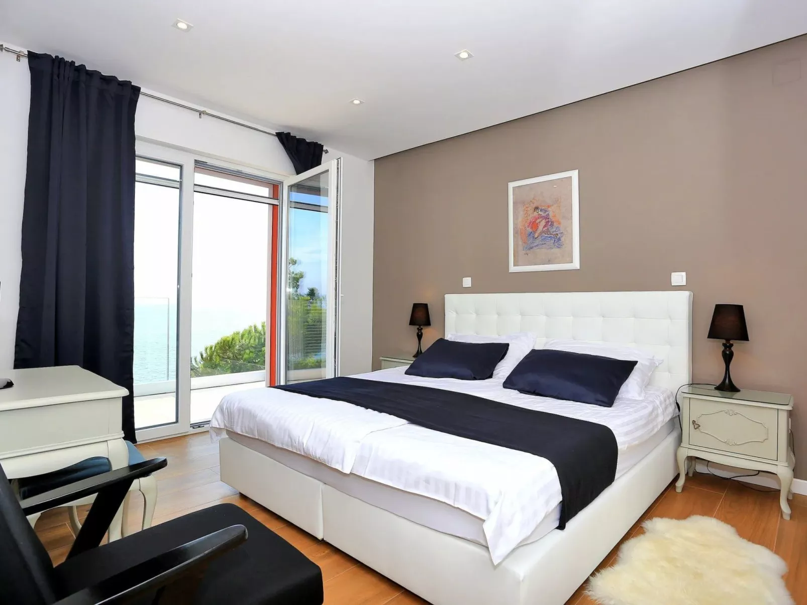 Strandnahe Villa Karmen Adriatica-Binnen