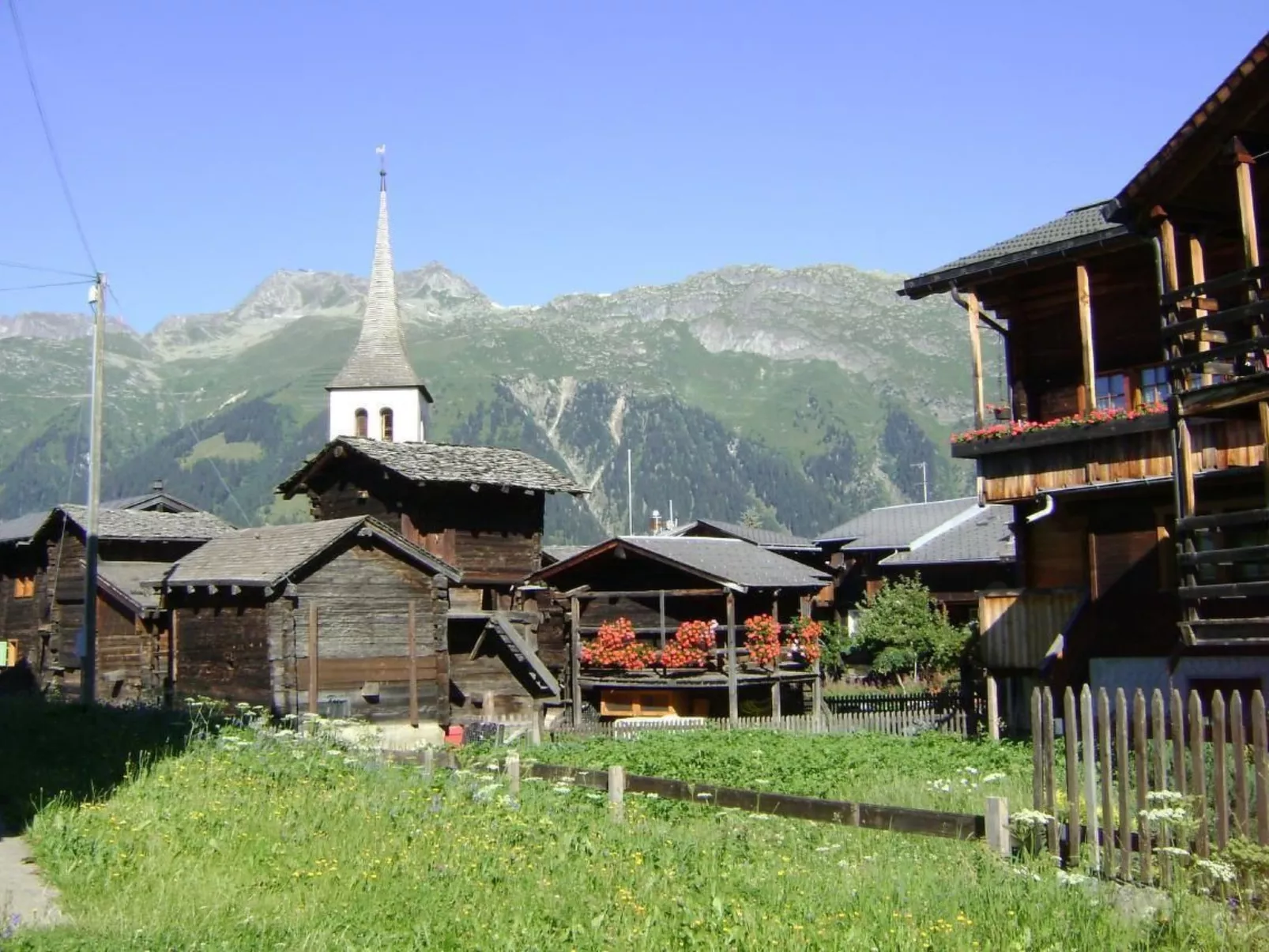 Chalet Stefanino, 2 1/2 Zimmer-Buiten