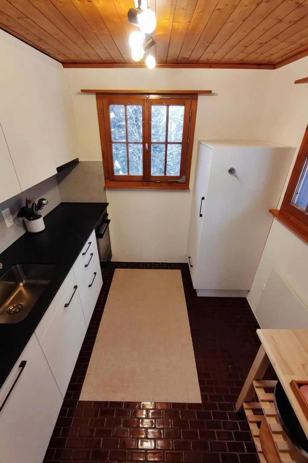 Chalet Baslerdybli-Binnen