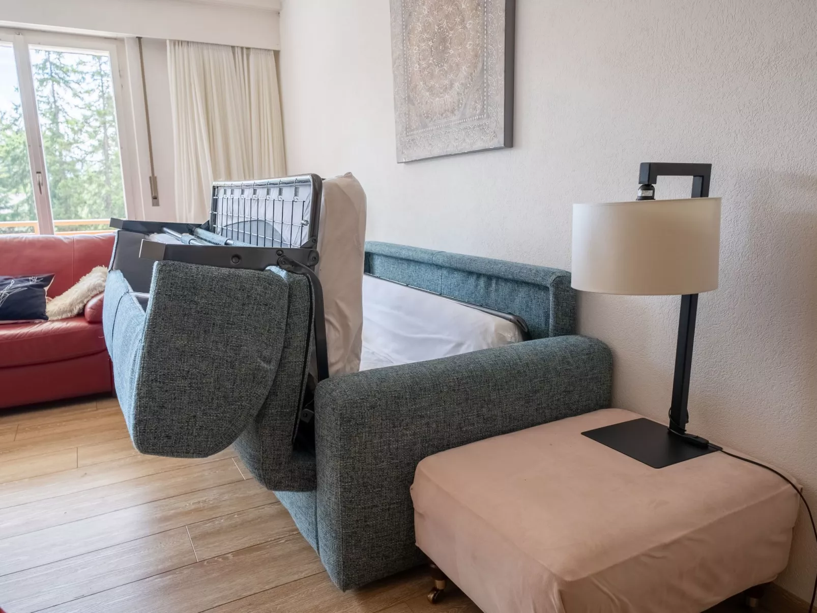 Wohnung mit Blick auf die Berge-Binnen