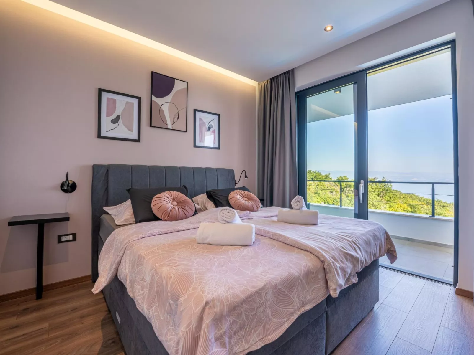 Schönes Ferienhaus Villa Ziganto-Binnen