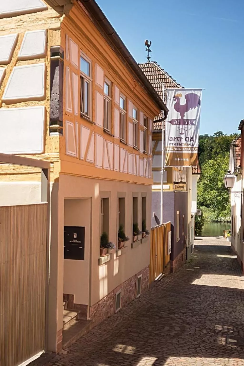 Wohnung in Marktheidenfeld mit Großem Balkon-Buiten