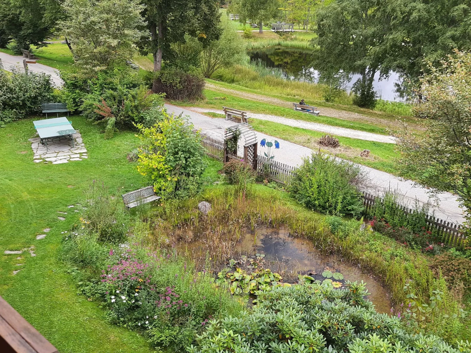 Abendrot in Bayerisch Eisenstein-Buiten