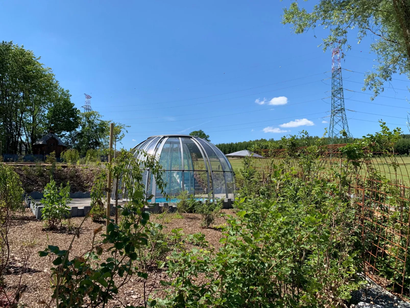Landhaus mit Hallenbad-Buiten