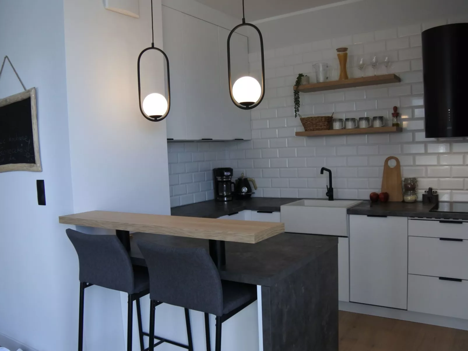 Appartement in Gąski mit Terrasse-Binnen