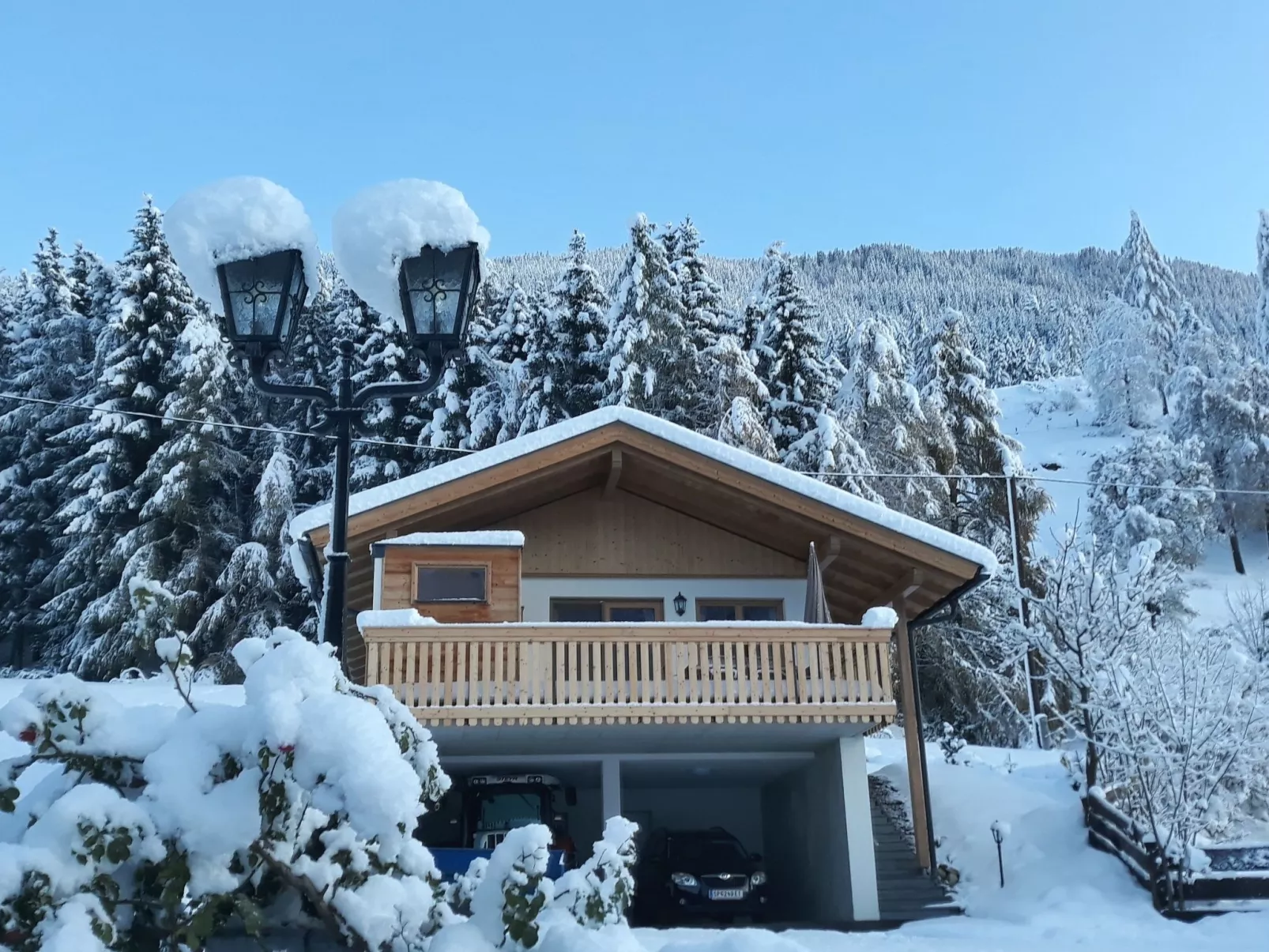 Chalet Waldhof mit Panoramasauna-Buiten