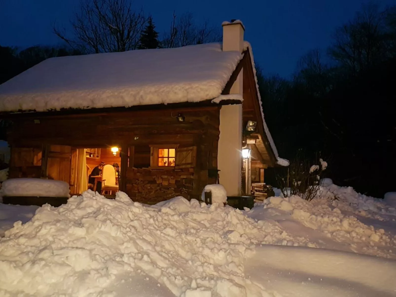 Romantikhütte-Buiten