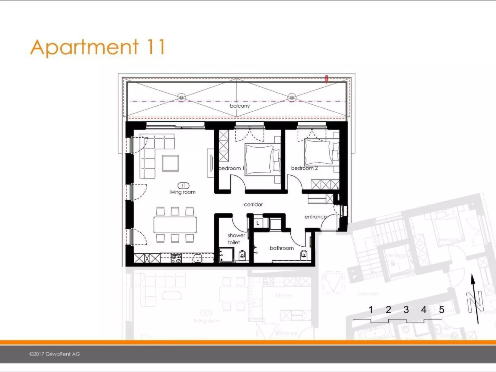 Apartment Anemone-Binnen