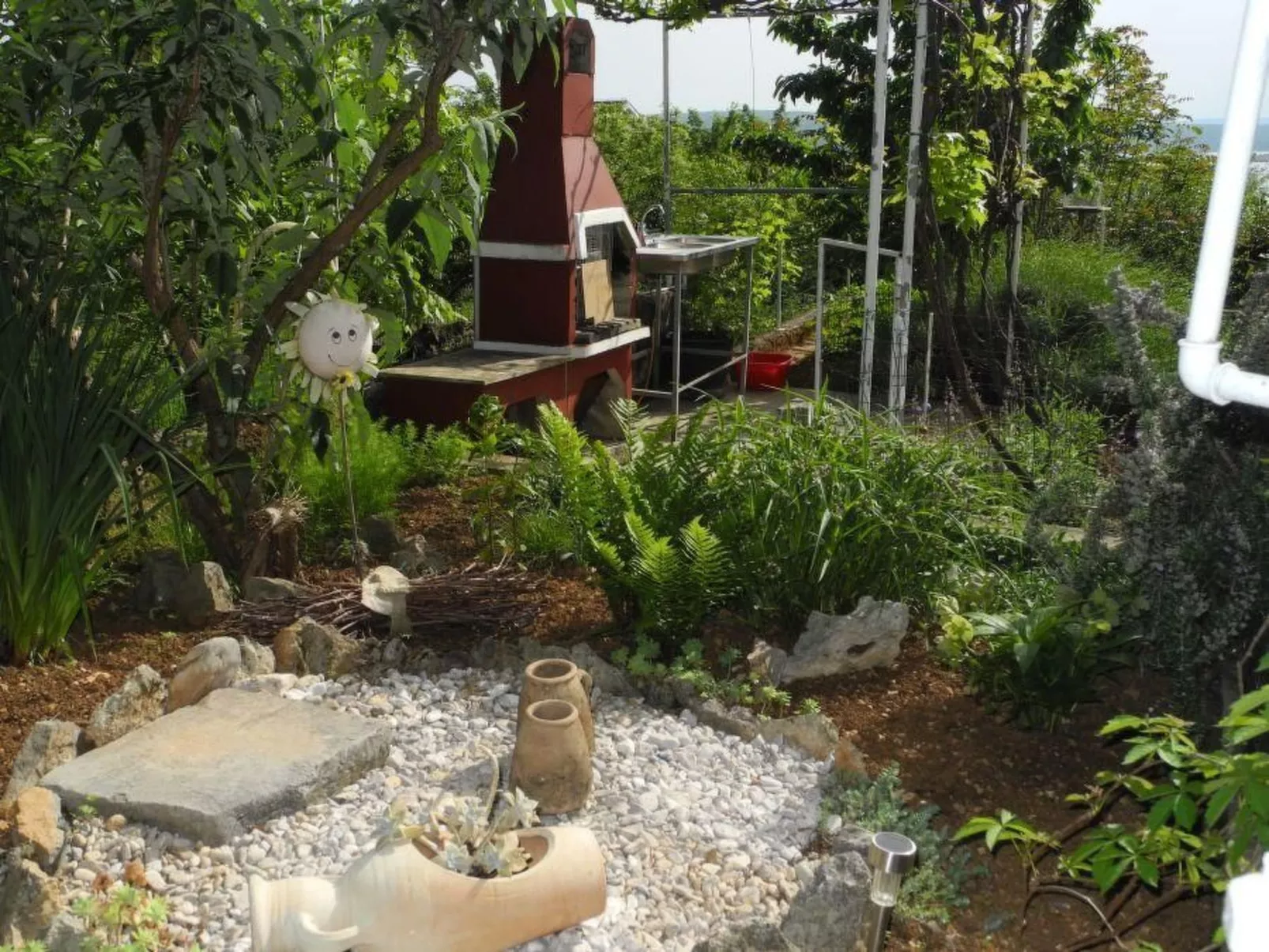 Wohnung in Dramalj, mit Balkon und Meerblick-Buiten