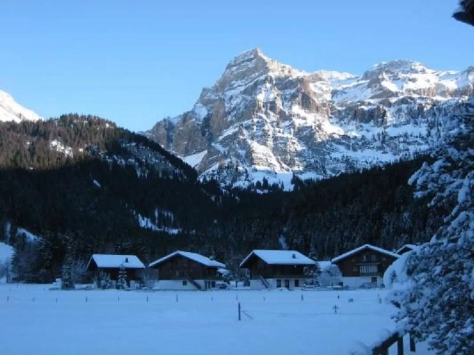 Chalet mit Bergblick-Buiten