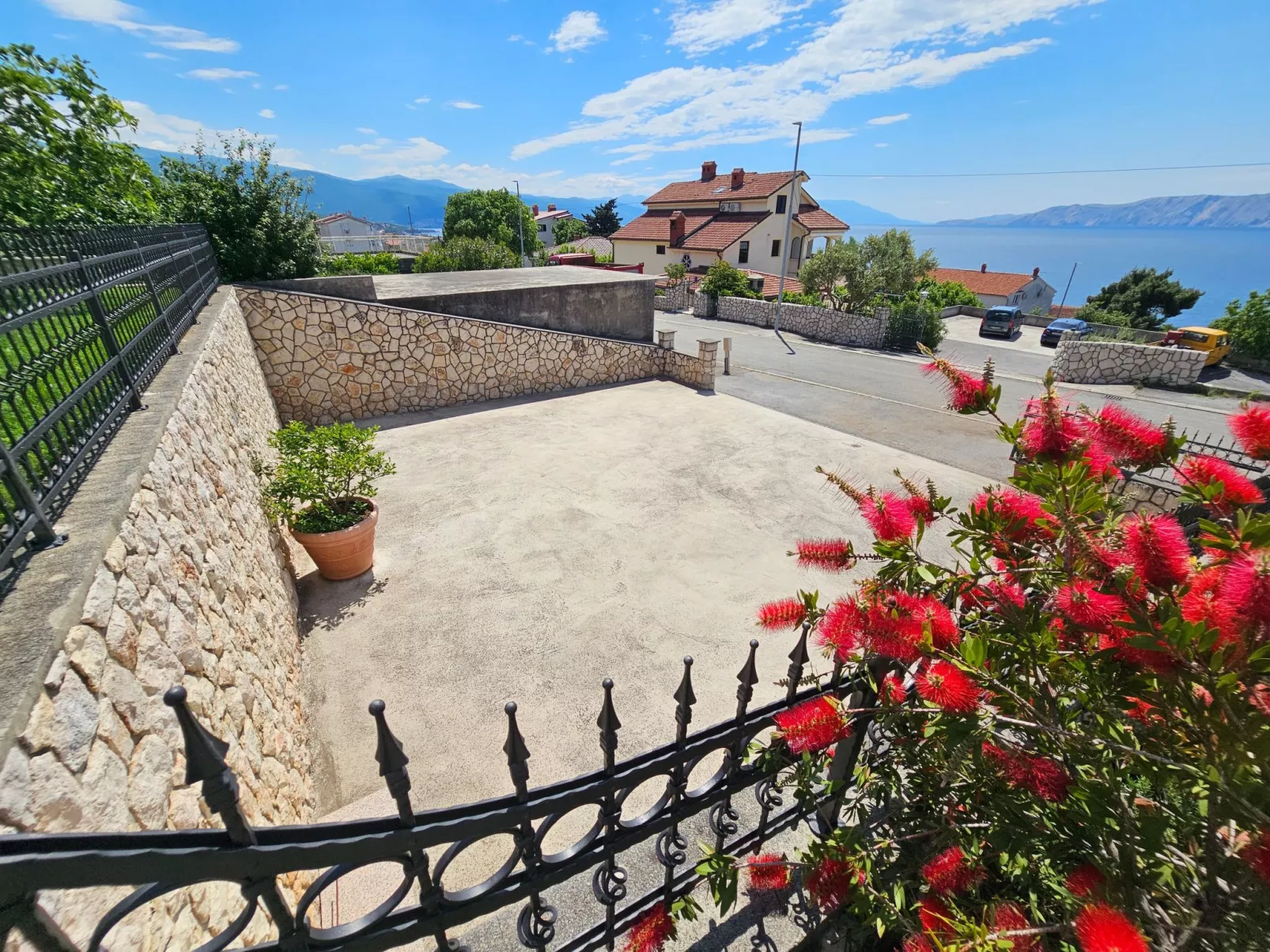Appartement Studio mit Terrasse-Buiten