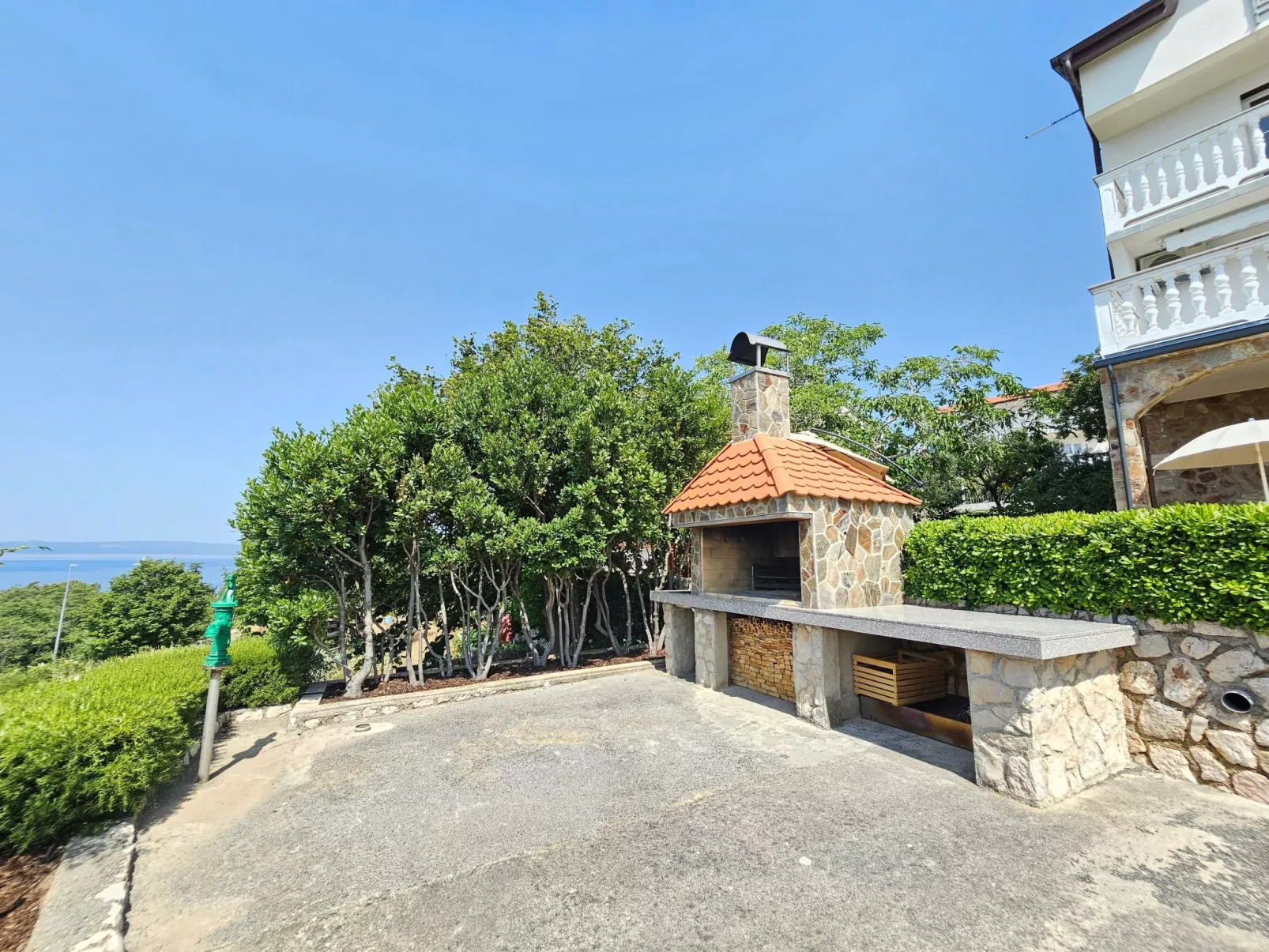 Wohnung für 3 Personen, 150m vom Strand entfernt-Buiten