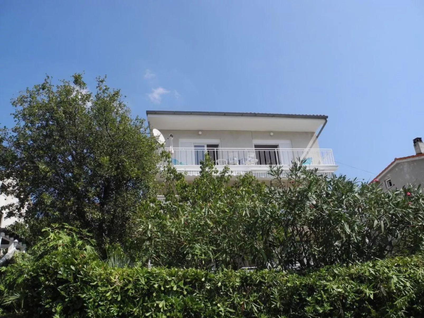 Wohnung in Selce für 6 Personen mit Meerblick-Buiten