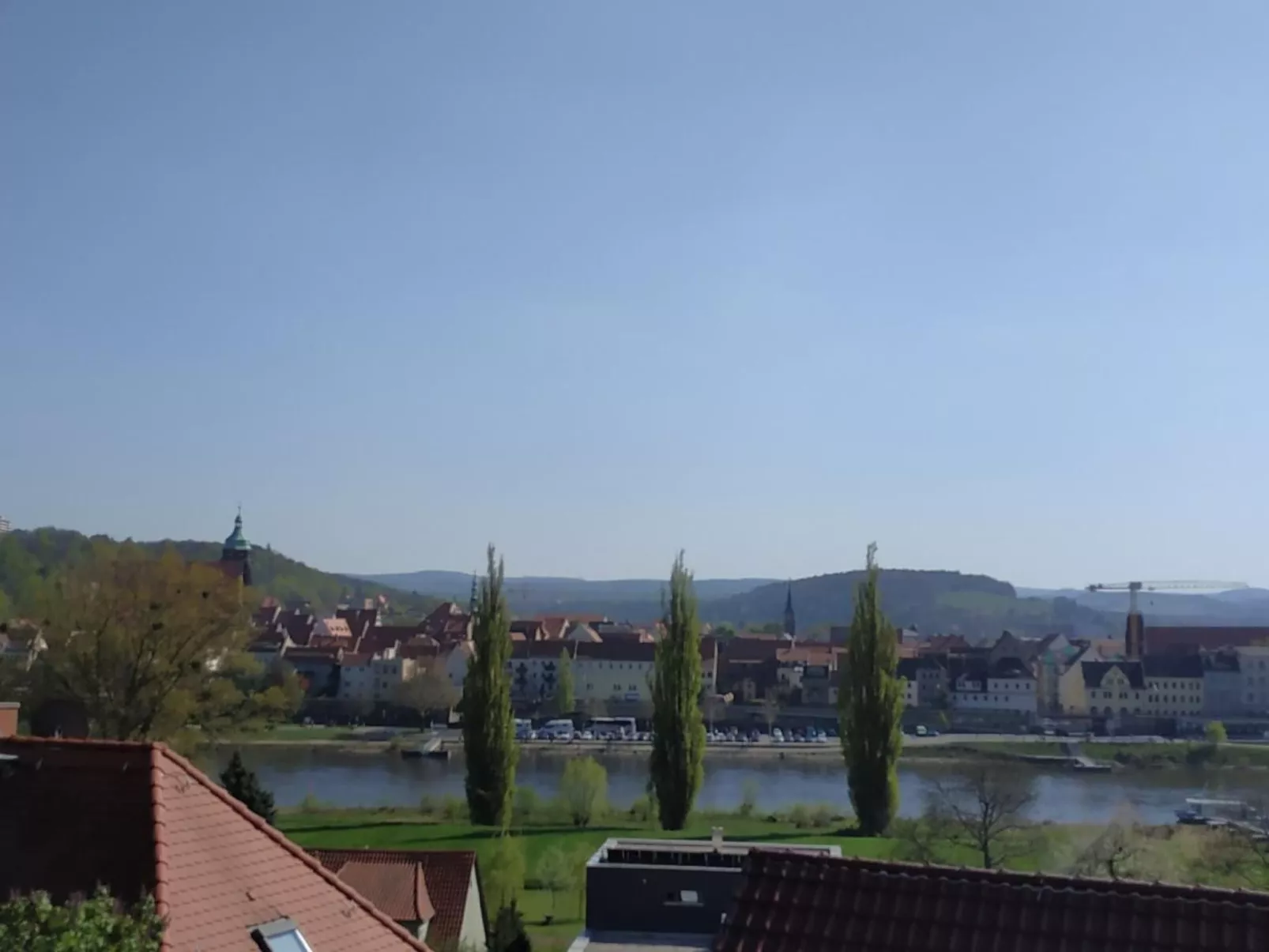 In Pirna mit Schöner Terrasse-Buiten