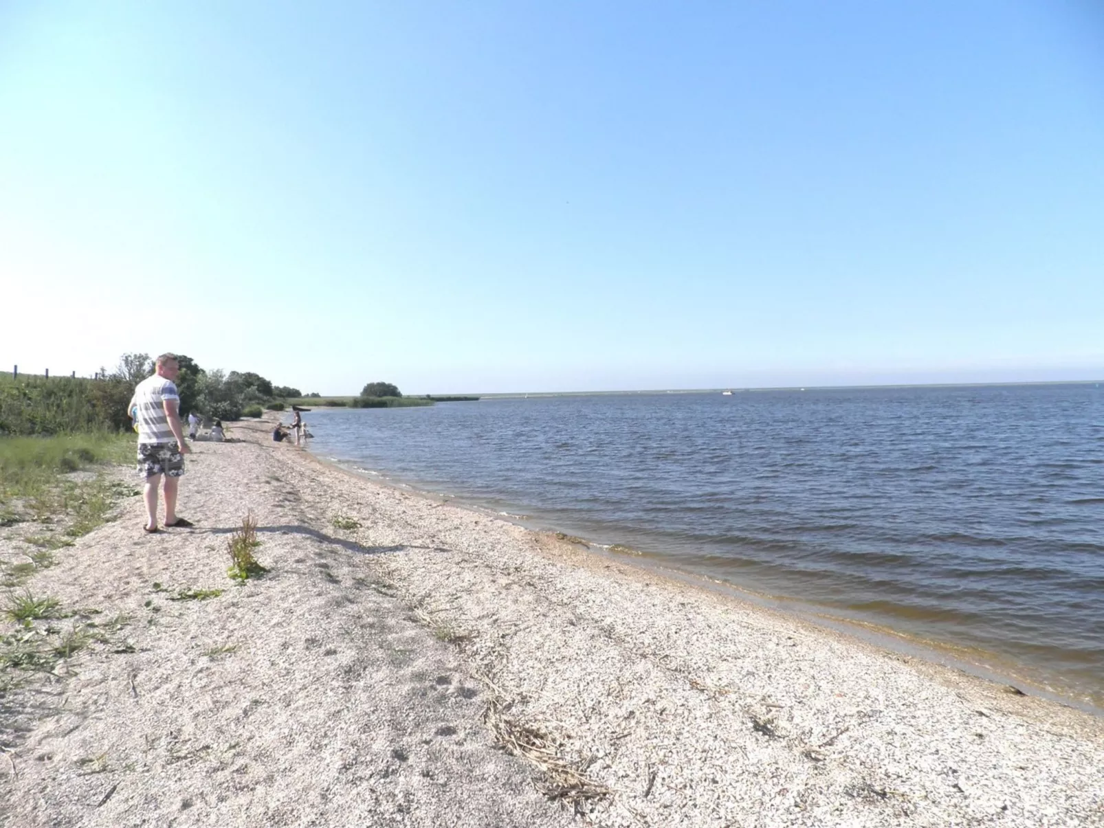 Haus Sonnenschein mit Blick auf das Lauwersmeer-Buiten