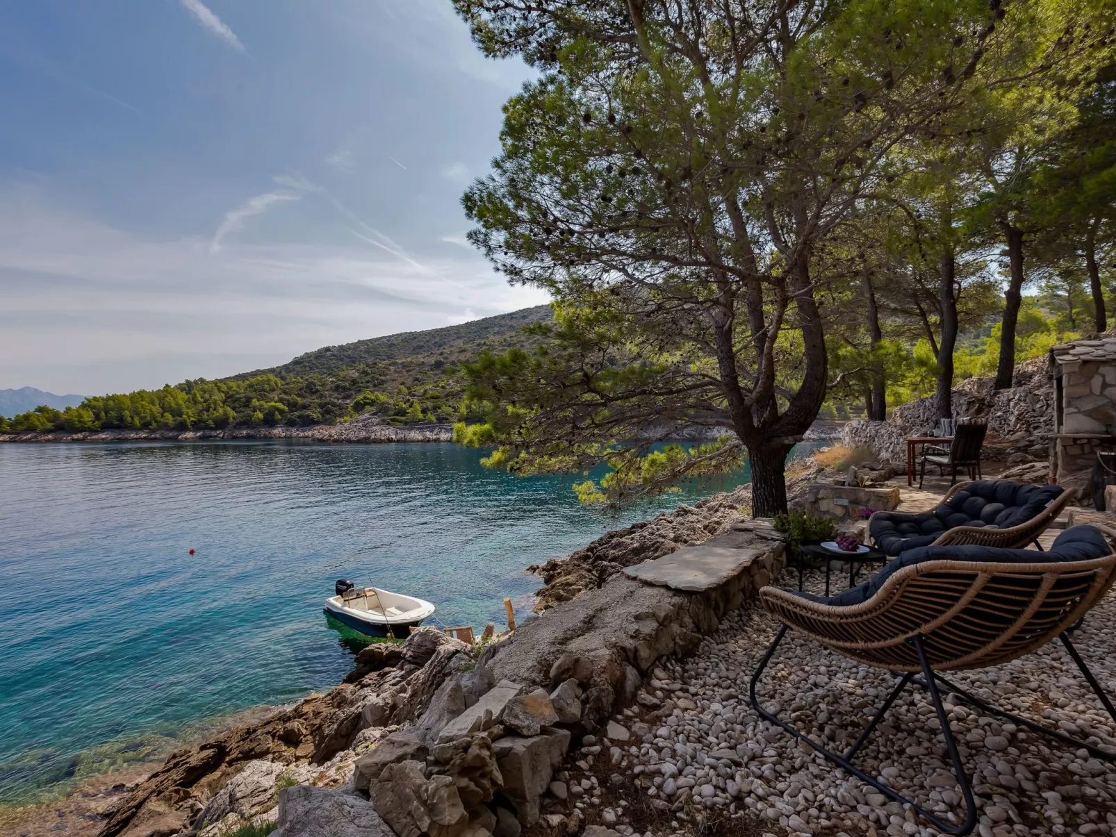 Haus in Općina Sućuraj mit Grill und Terrasse-Buiten