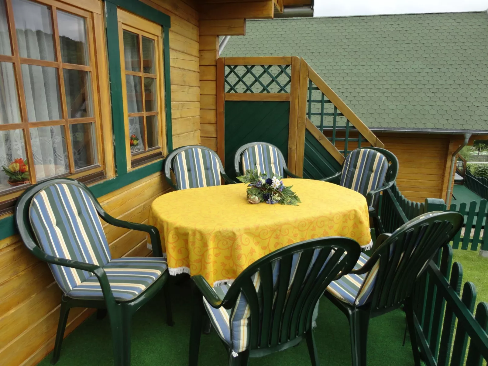 In Steina mit Kleinem Balkon - Buiten